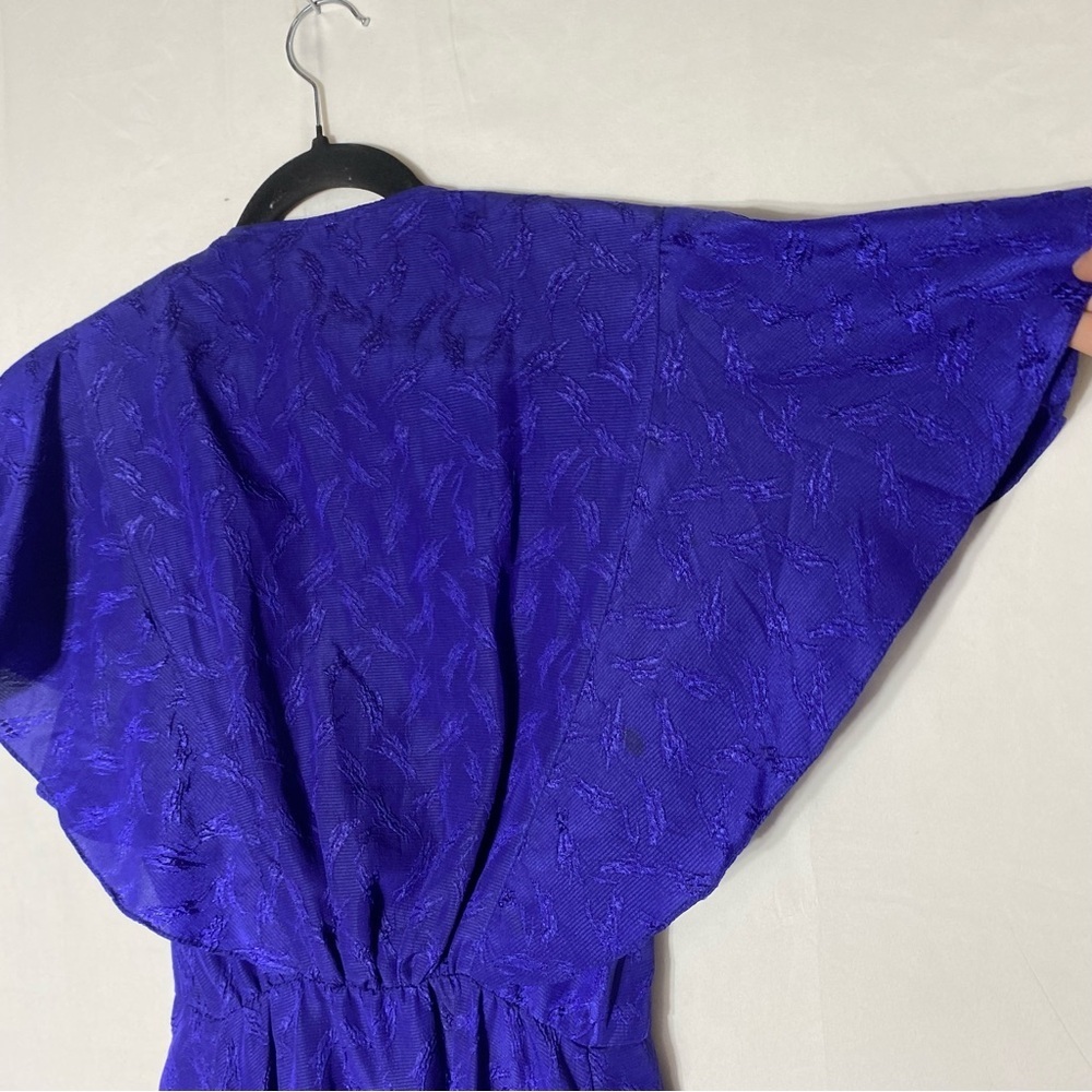 Vintage Sophisticate Purple Cocktail Dress Prom dress Mini Dress 5/6 - Picture 16 of 16